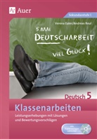 Eule, Veren Euler, Verena Euler, Reul, Andreas Reul - Klassenarbeiten Deutsch 5, m. 1 CD-ROM