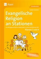 Sandr Kraus, Sandra Kraus, Sandra Sommer - Evangelische Religion an Stationen, Klassen 3 und 4