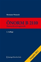 Hermann Wenusch - Die ÖNORM B 2110, Kommentar (f. Österreich)