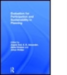Angela (EDT)/ Alexander Hull, Angela (Heriot Watt University Hull, Angela Alexander Hull, HULL ANGELA ALEXANDER E R KHAKE, E R Alexander, E. R. Alexander... - Evaluation for Participation and Sustainability in Planning