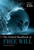 Robert Kane, Robert (EDT) Kane, Robert Kane - The Oxford Handbook of Free Will