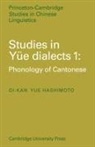 Oi Kan Yue Hashimoto, Oi-kan Yue Hashimoto, HASHIMOTO OI KAN YUE - Studies in Yue Dialects 1