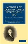 Maria Edgeworth, Richard Lovell Edgeworth, Richard Lovell Edgeworth Edgeworth, Edgeworth Richard Lovell - Memoirs of Richard Lovell Edgeworth, Esq