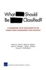 David R. Frelinger, Cesse Ip, Brian A. Jackson, Beth E. Lachman, Martin C. Libicki - What Should be Classified?