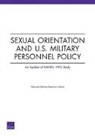 National Defense Research Institute - Sexual Orientation and U.S. Military Personnel Policy