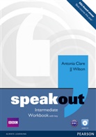 Antonia Clare, J Wilson, J J Wilson, J.J Wilson, J.J. Wilson - Speakout: Speakout Intermediate Workbook with Key and Audio CD