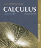 Rogawski, Jon Rogawski, Jonathan David Rogawski - Calculus Combo, Early Transcendentals, Single Variable Calculus