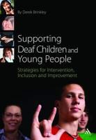 Derek Brinkley - Supporting Deaf Children and Young People