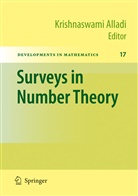 Krishnaswam Alladi, Krishnaswami Alladi - Surveys in Number Theory