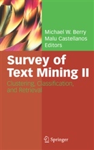 Michael W. Berry, Castellanos, Castellanos, Malu Castellanos, Michae W Berry, Michael W Berry - Survey of Text Mining II
