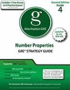 Manhattan GMAT, Manhattan GRE, Manhattan GRE Prep (COR), Manhattan GMAT - Number Properties GRE Preparation Guide