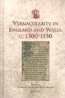 Elizabeth Salter, Helen Wicker - USML 17 Vernacularity in England and Wales, c. 1300-1550 Salter