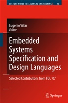 Eugeni Villar, Eugenio Villar - Embedded Systems Specification and Design Languages