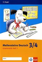 Mohne, Zerr, Thomas Heinrichs - Meilensteine Deutsch: Meilensteine Deutsch 3/4. Grammatik - Ausgabe ab 2009. H.1