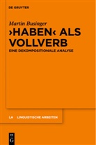 Martin Businger - Haben als Vollverb
