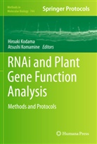Hiroak Kodama, Hiroaki Kodama, Komamine, Komamine, Atsushi Komamine - RNAi and Plant Gene Function Analysis