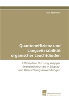 Rico Meerheim - Quanteneffizienz und Langzeitstabilität organischer Leuchtdioden