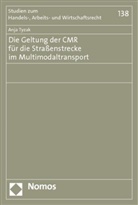Anja Tyzak - Die Geltung der CMR für die Straßenstrecke im Multimodaltransport