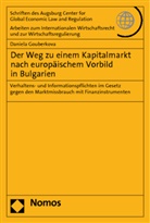 Daniela Gouberkova - Der Weg zu einem Kapitalmarkt nach europäischem Vorbild in Bulgarien