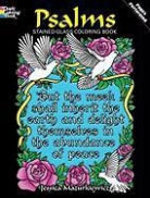 Coloring Books, Dover Thrift Editions, Dover Thrift Mazurkiewicz Editions, Jessica Mazurkiewicz, Mazurkiewiez - Psalms Stained Glass Coloring Book