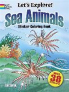 Jan Sovak - Sea Animals Sticker Coloring Book