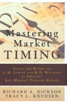 Dickson, Richard Dickson, Richard A. Dickson, Knudse, Knudsen, … - Mastering Market Timing Using the Works of L. M. Lowry and R. D. Wyckoff to Identify Key Market Turning Points