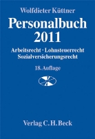 Wolfdieter Küttner - Personalbuch 2011, m. DVD-ROM