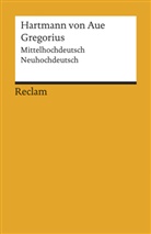 Aue von Hartmann, Hartmann von Aue, Hartmann Hartmann von Aue, Fritsch-Rössle, Waltrau Fritsch-Rössler, Waltraud Fritsch-Rößler - Gregorius. Mittelhochdeutsch/Neuhochdeutsch