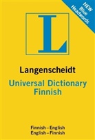 Langenscheidt editorial staff - Langenscheidt Universal Dictionary Finnish