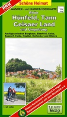 Doktor Barthel Karten: Doktor Barthel Karte Rhön, Hünfeld, Tann, Geisaer Land und Umgebung