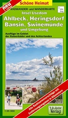 Verlag Dr. Barthel - Doktor Barthel Karten: Radwander- und Wanderkarte Insel Usedom. Ahlbeck, Heringsdorf, Bansin, Swinemünde und Umgebung