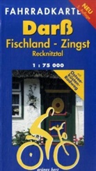 Lutz Gebhardt - Fahrradkarte Darß, Fischland-Zingst, Recknitztal