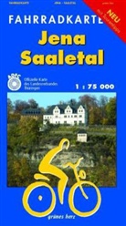 Lut Gebhardt, Lutz Gebhardt - Fahrradkarte Jena, Saaletal