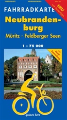Lut Gebhardt, Lutz Gebhardt - Fahrradkarte Neubrandenburg, Müritz, Feldberger Seen