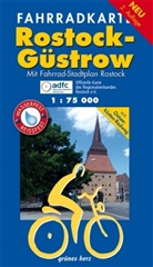 Lut Gebhardt, Lutz Gebhardt - Fahrradkarte Rostock, Güstrow