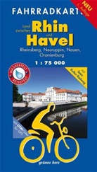 Lut Gebhardt, Lutz Gebhardt - Fahrradkarte Land zwischen Rhin und Havel