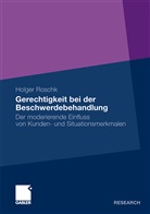 Holger Roschk - Gerechtigkeit bei der Beschwerdebehandlung
