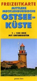 Lut Gebhardt, Lutz Gebhardt - Freizeitkarte Mittlere Mecklenburgische Ostseeküste
