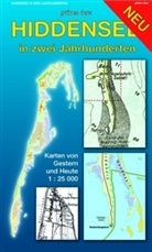 Lut Gebhardt, Lutz Gebhardt - Hiddensee in zwei Jahrhunderten, Faltkarte