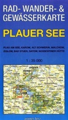 Lutz Gebhardt - Rad-, Wander- & Gewässerkarten: Plauer See