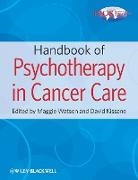 Maggie Watson, Maggie Kissane Watson, David W. Kissane, W Kissane, Maggi Watson, Maggie Watson - Handbook of Psychotherapy in Cancer Care