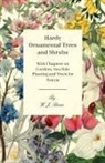 W. J. Bean - Hardy Ornamental Trees and Shrubs - With Chapters on Conifers, Sea-Side Planting and Trees for Towns