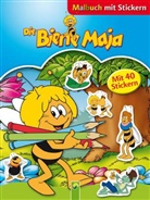 Waldemar Bonsels, Christian Ortega - Die Biene Maja, Malbuch mit Stickern
