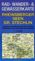 Lutz Gebhardt - Rad-, Wander- & Gewässerkarten: Rheinsberger Seen, Gr. Stechlin