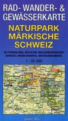 Lutz Gebhardt - Rad-, Wander- & Gewässerkarten: Naturpark Märkische Schweiz