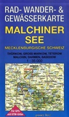 Lutz Gebhardt - Rad-, Wander- & Gewässerkarten: Malchiner See