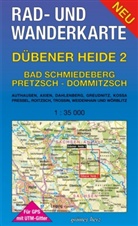 Lut Gebhardt, Lutz Gebhardt - Rad- und Wanderkarten: Rad- und Wanderkarte Dübener Heide. Tl.2