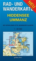 Lut Gebhardt, Lutz Gebhardt - Rad- und Wanderkarten: Rad- und Wanderkarte Hiddensee, Ummanz
