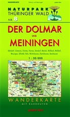 Lut Gebhardt, Lutz Gebhardt - Naturpark Thüringer Wald, Wanderkarte: Wanderkarte Der Dolmar und Meiningen