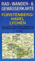 Lutz Gebhardt - Rad-, Wander- & Gewässerkarten: Fürstenberg/Havel, Lychen